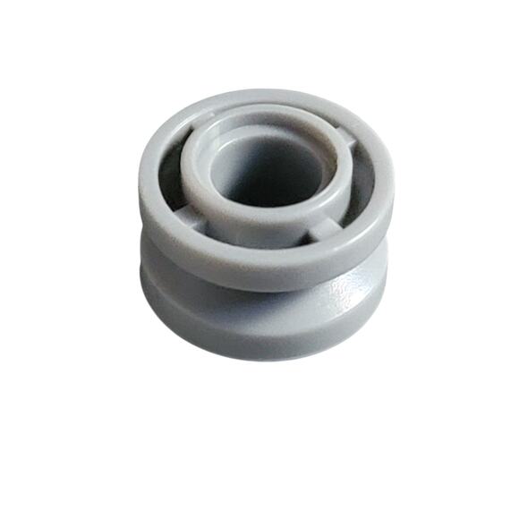 LEGO Tires Wheels‎ Rims Black White Gray Lot of 28 Replacement Parts Pieces - Picture 9 of 10